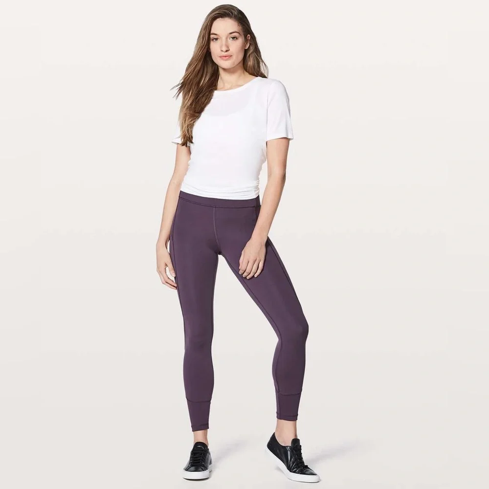 Lululemon In Movement Tight Activewear Yoga High Rise Workout Gym Leggings